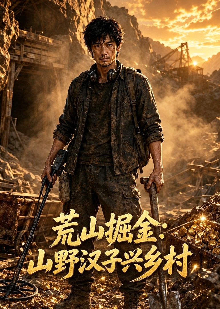 荒山掘金：山野汉子兴乡村封面图