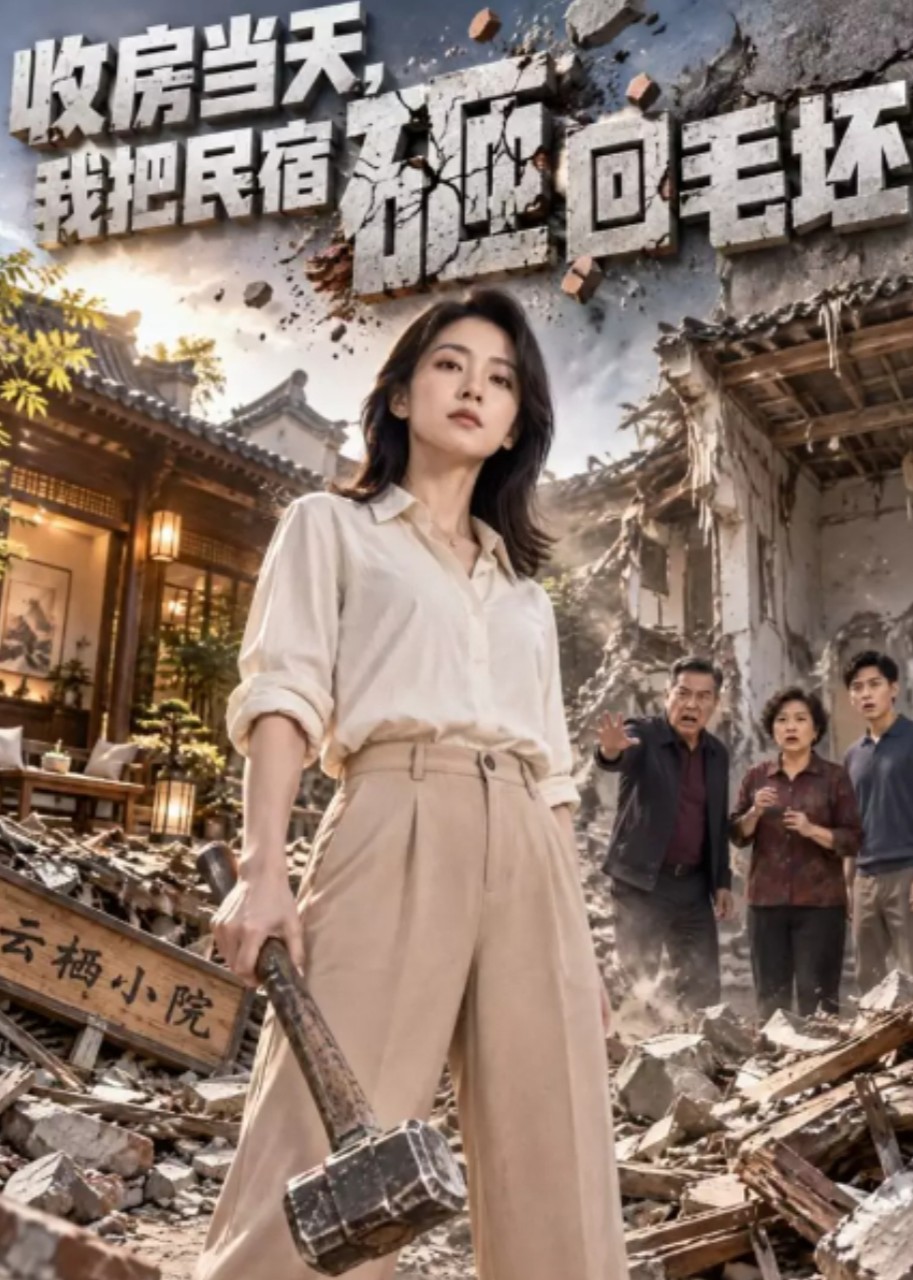 收房当天，我把民宿砸回毛坯封面图