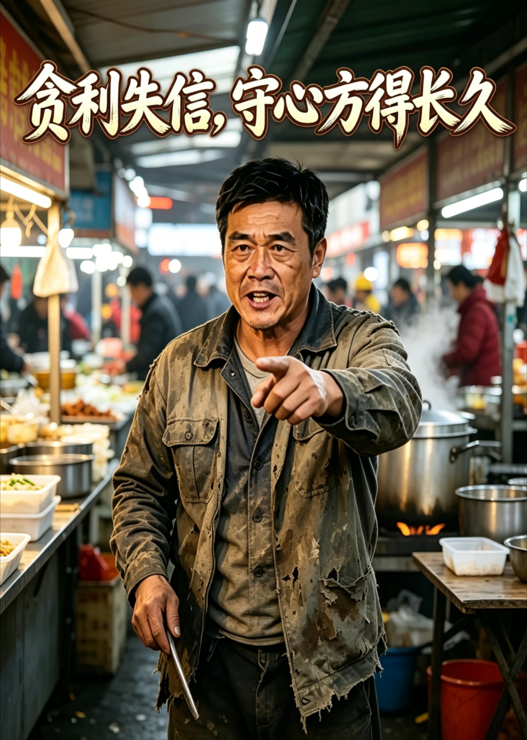 贪利失信，守心方得长久