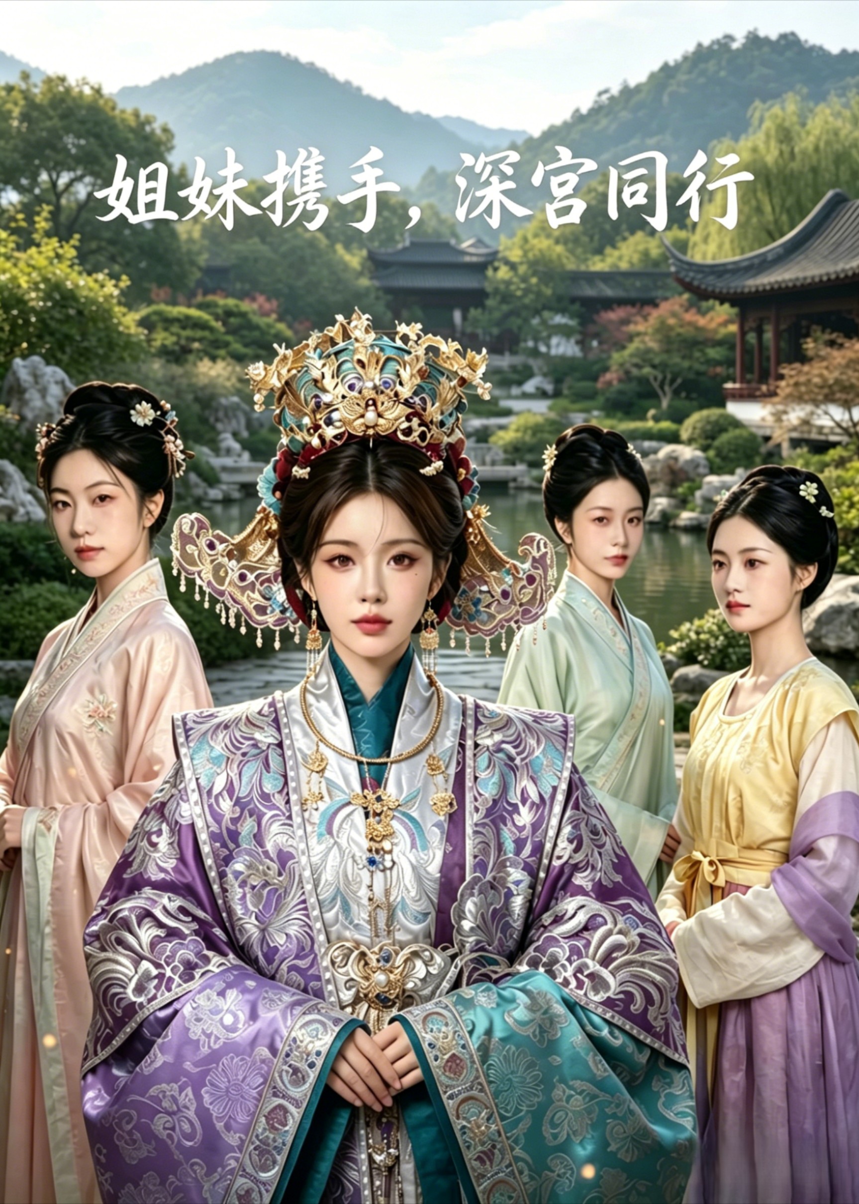 姐妹携手，深宫同行