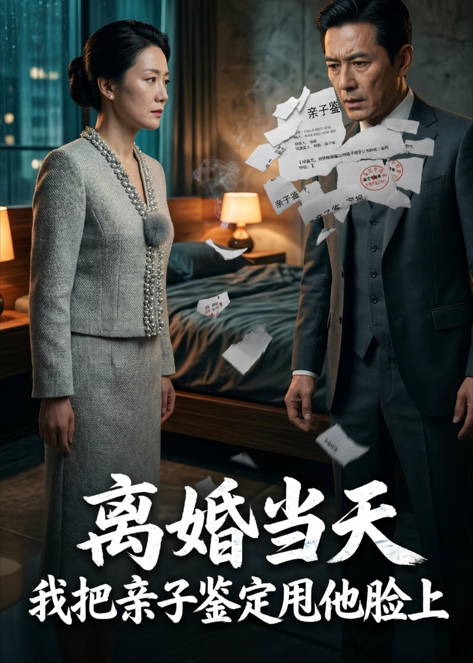 离婚当天，我把亲子鉴定甩他脸上封面图