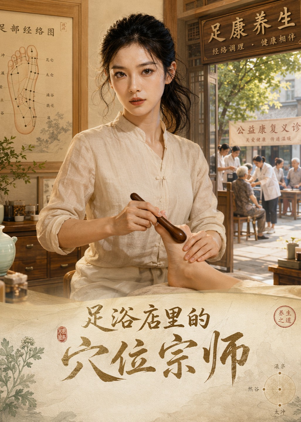 足浴店里的穴位宗师