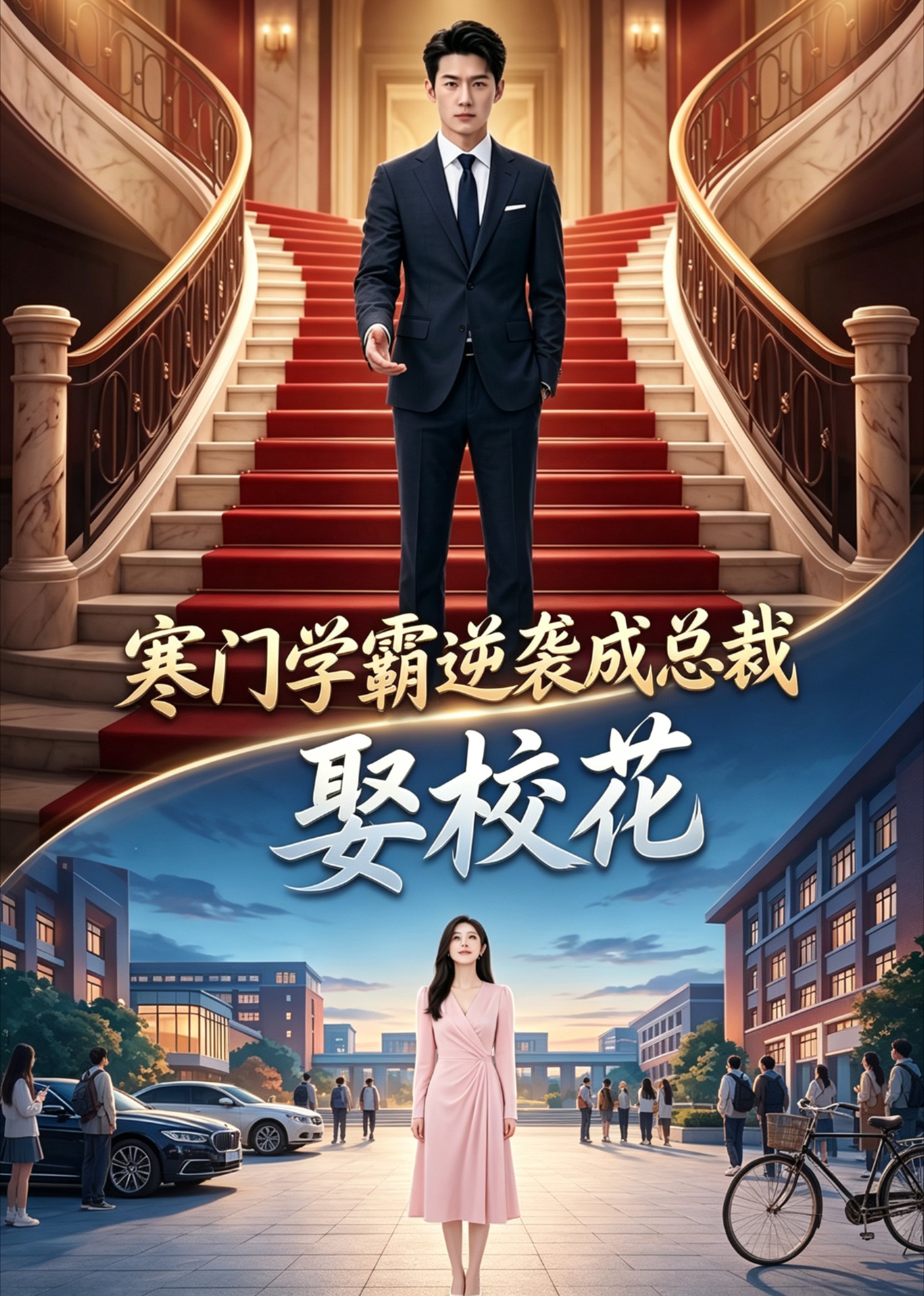 寒门学霸逆袭成总裁娶校花封面图
