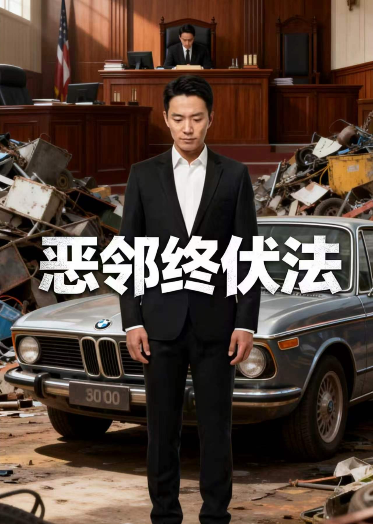 恶邻终伏法
