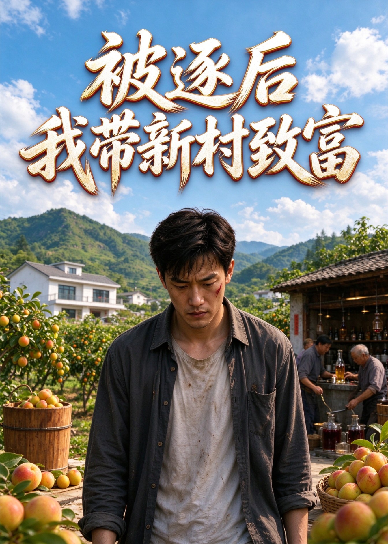 被逐后我带新村致富封面图
