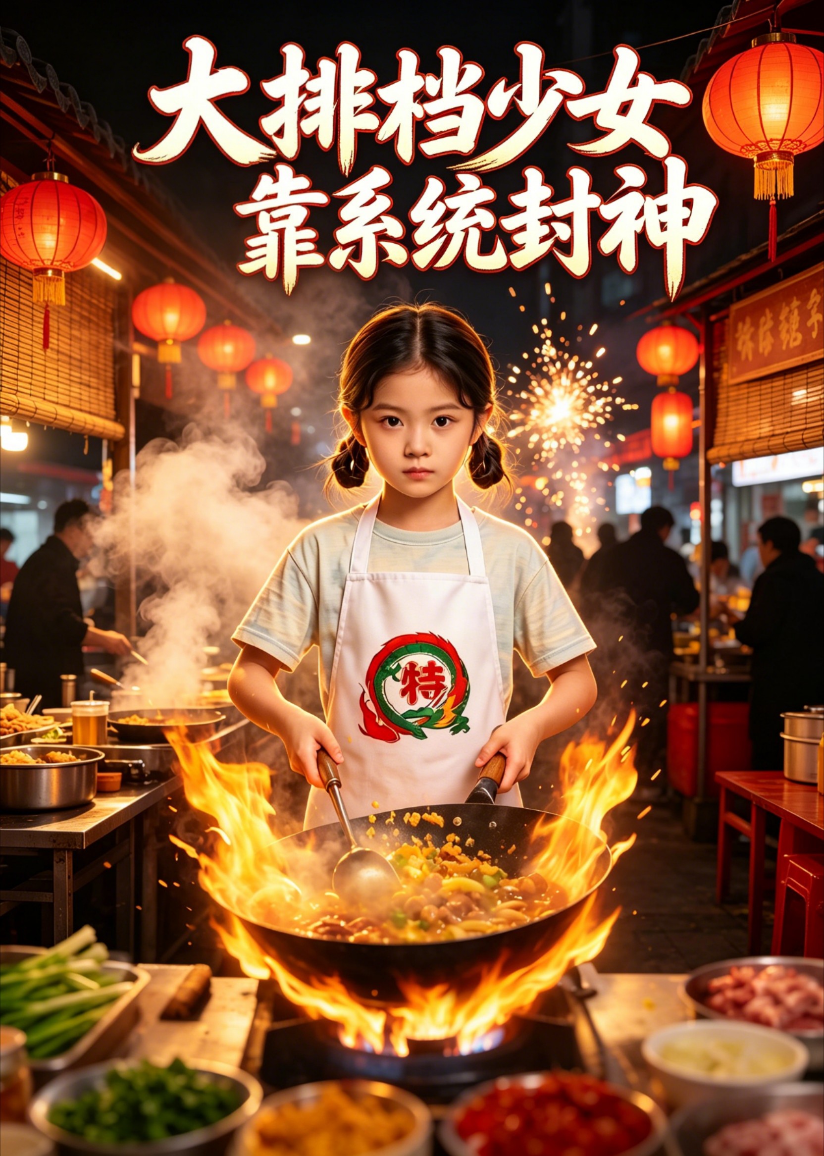 大排档少女靠系统封神