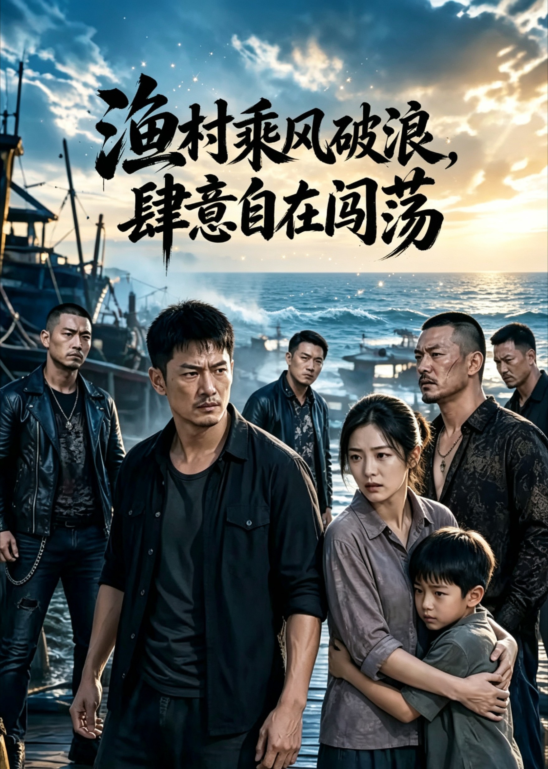 渔村乘风破浪，肆意自在闯荡