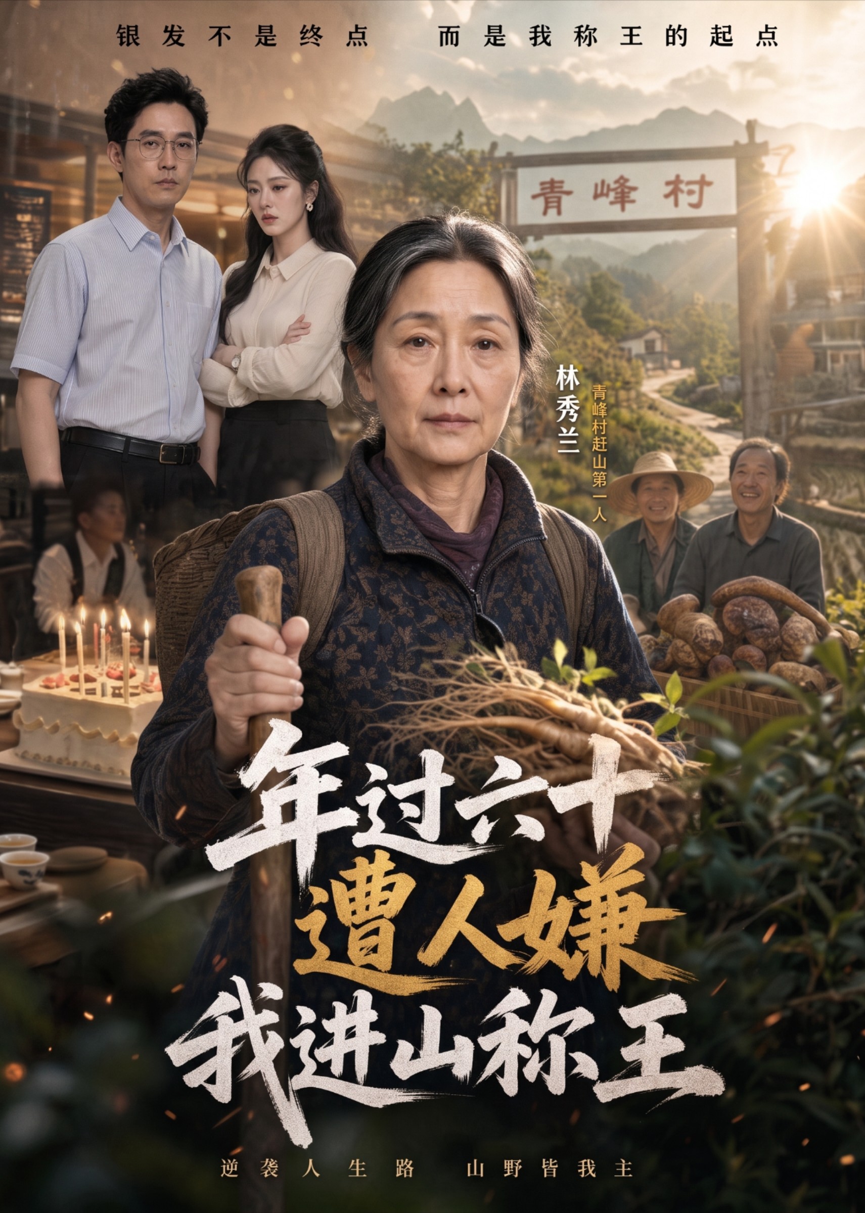 年过六十遭人嫌，我进山称王封面图