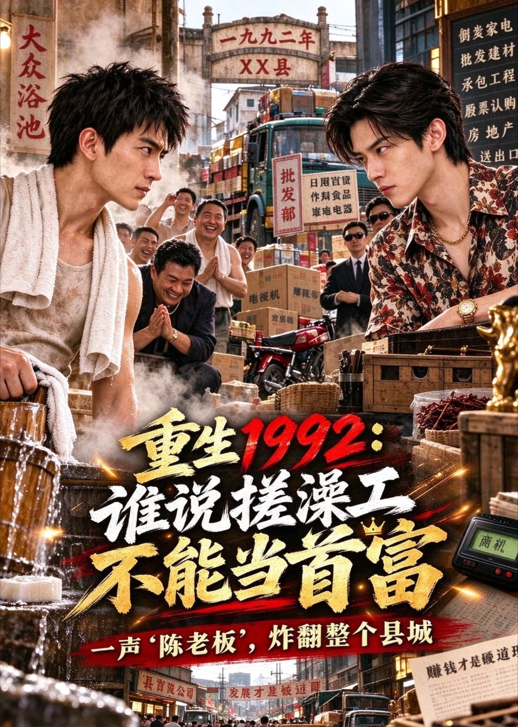重生1992：谁说搓澡工不能当首富封面图