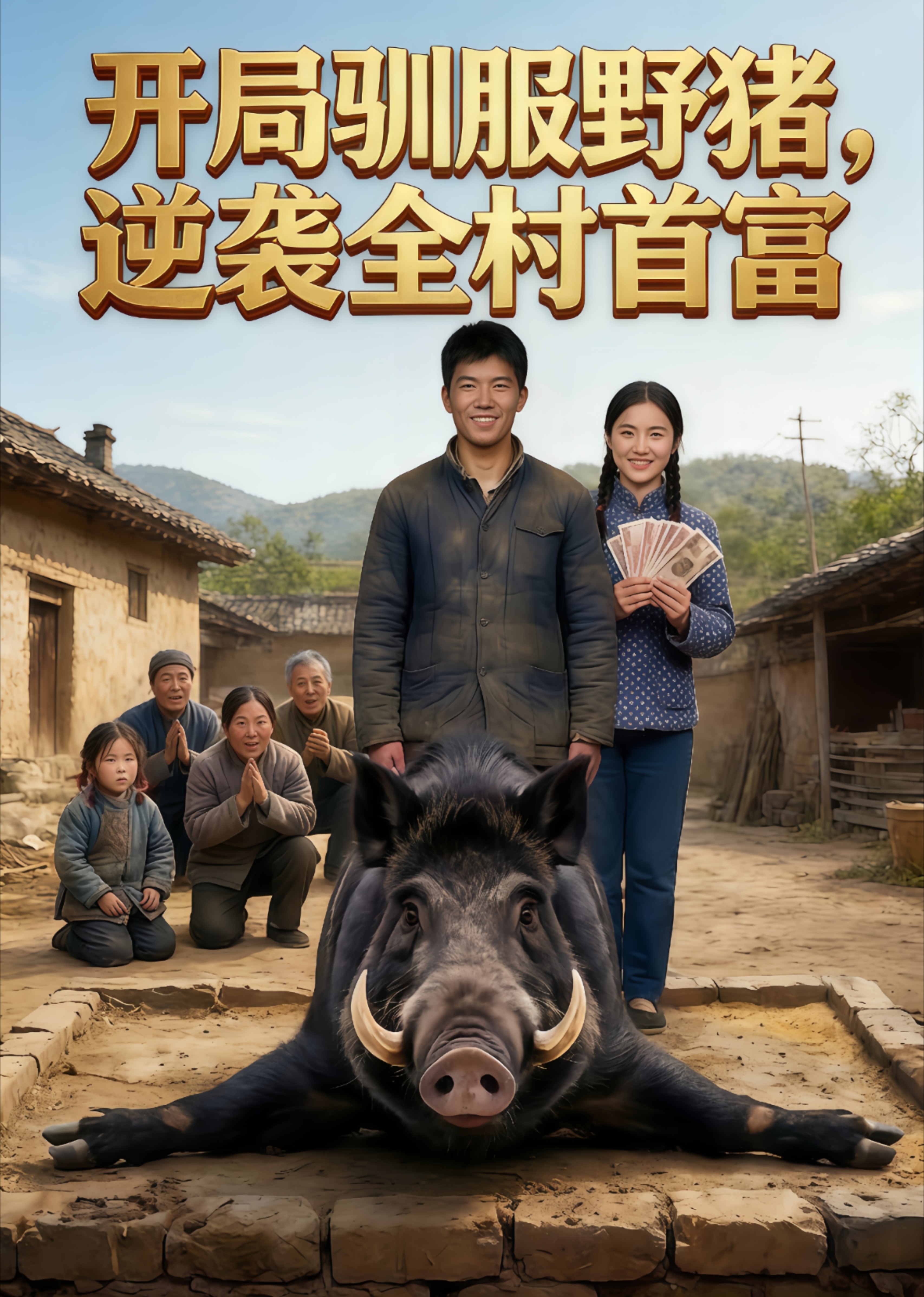 Taming Wild Boars, Rising to Village Richest