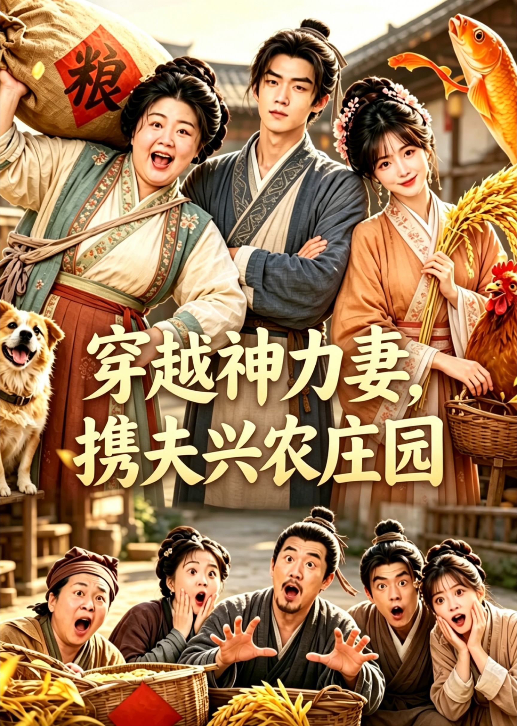 穿越神力妻，携夫兴农庄园