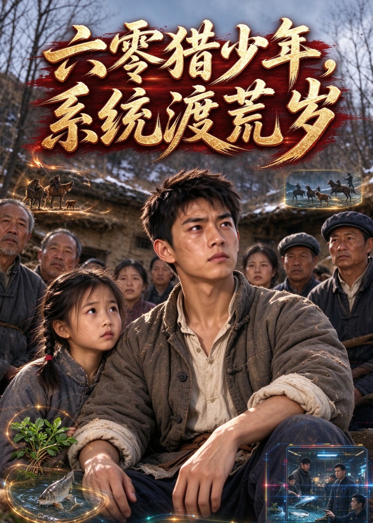 六零猎少年，系统渡荒岁封面图