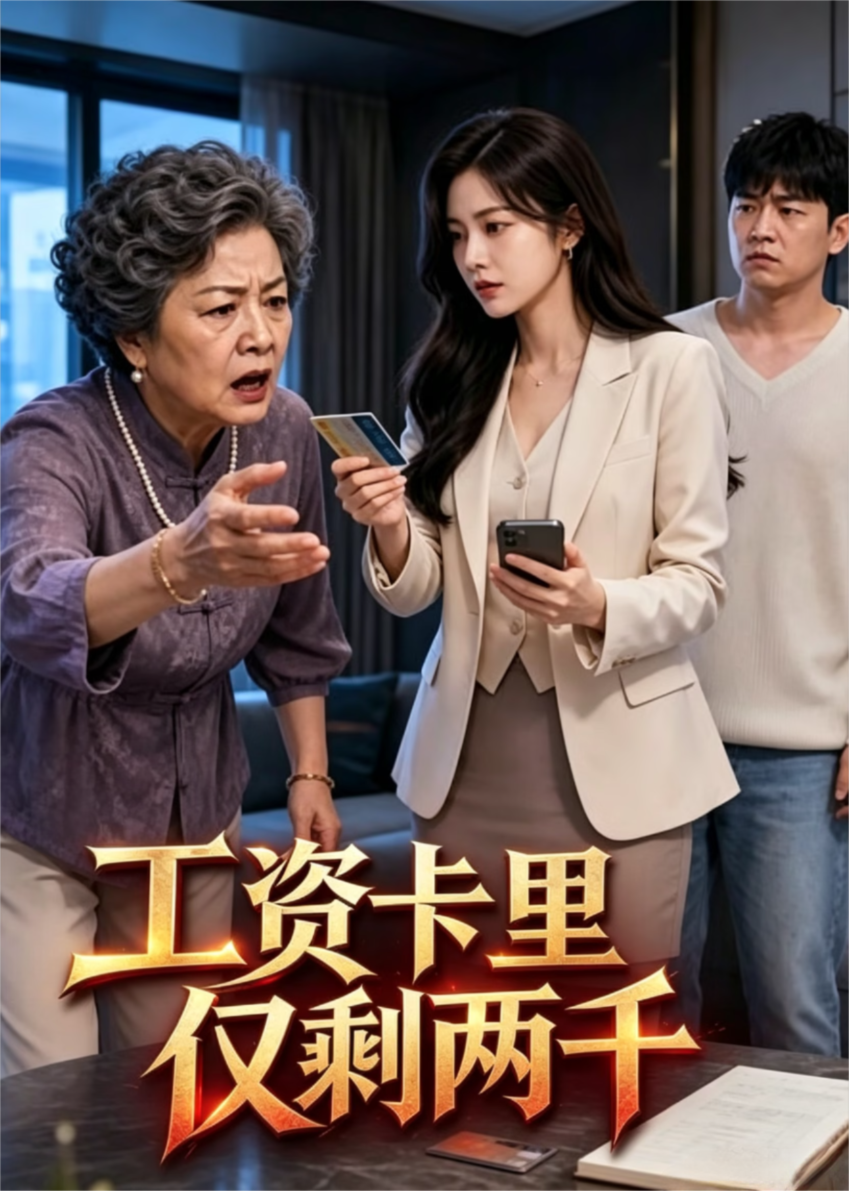 工资卡里仅剩两千封面图