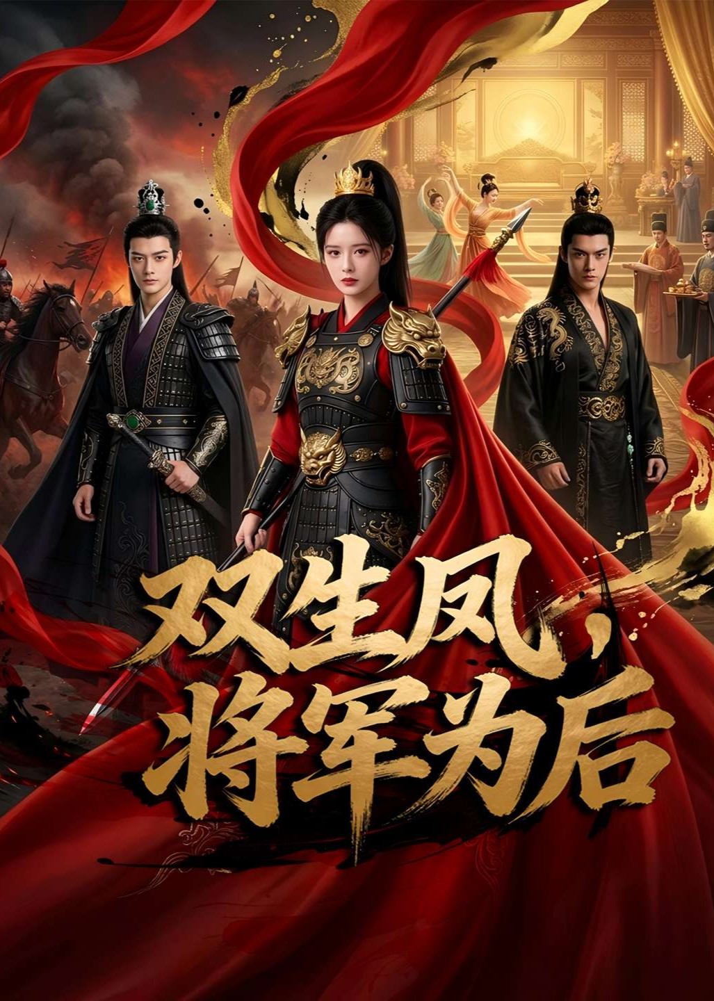 双生凤，将军为后