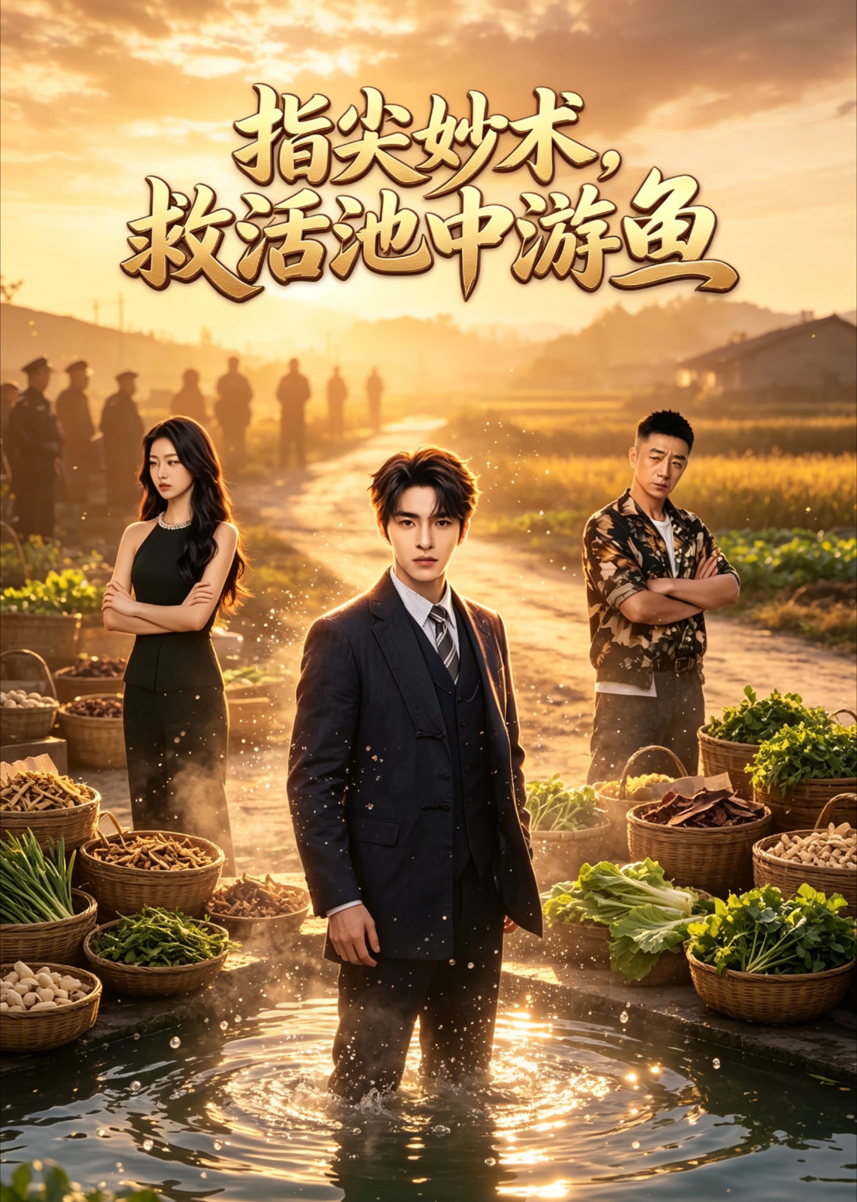 指尖妙术，救活池中游鱼