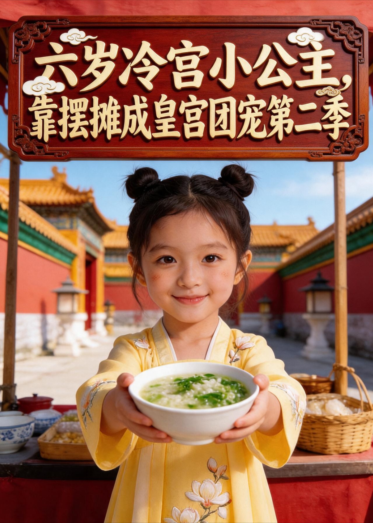 六岁冷宫小公主，靠摆摊成皇宫团宠第二季封面图