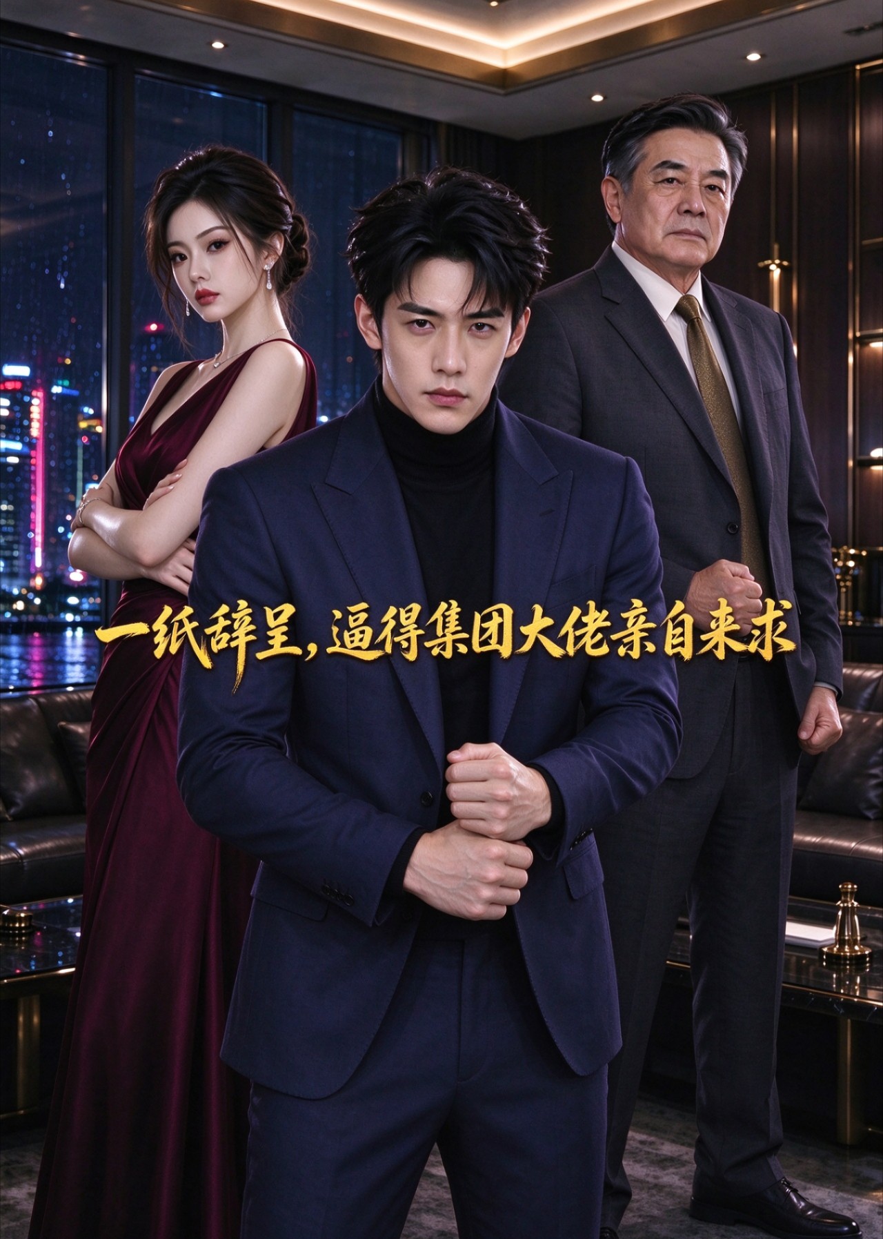 一纸辞呈，逼得集团大佬亲自来求封面图