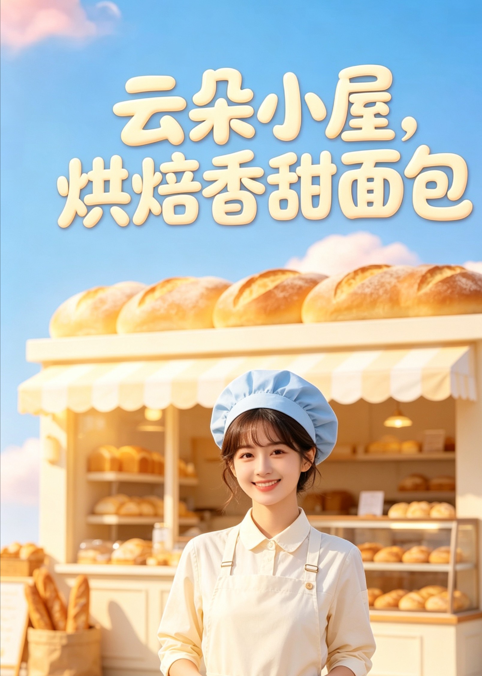 云朵小屋，烘焙香甜面包