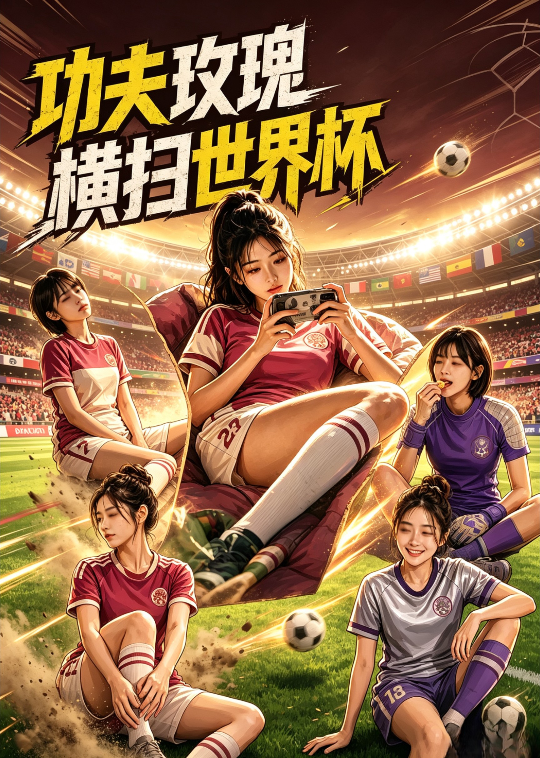 功夫玫瑰横扫世界杯