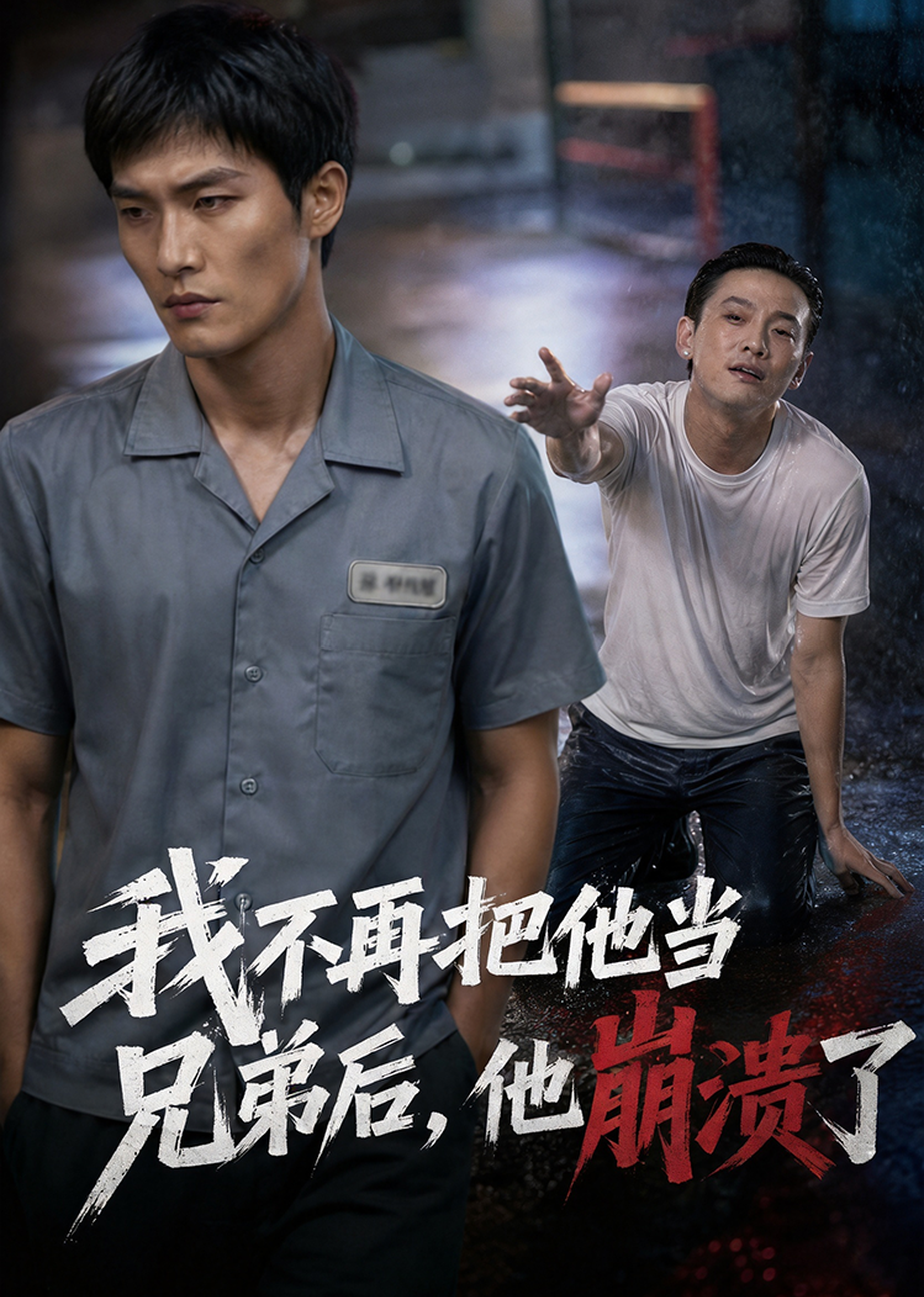 我不再把他当兄弟后，他崩溃了