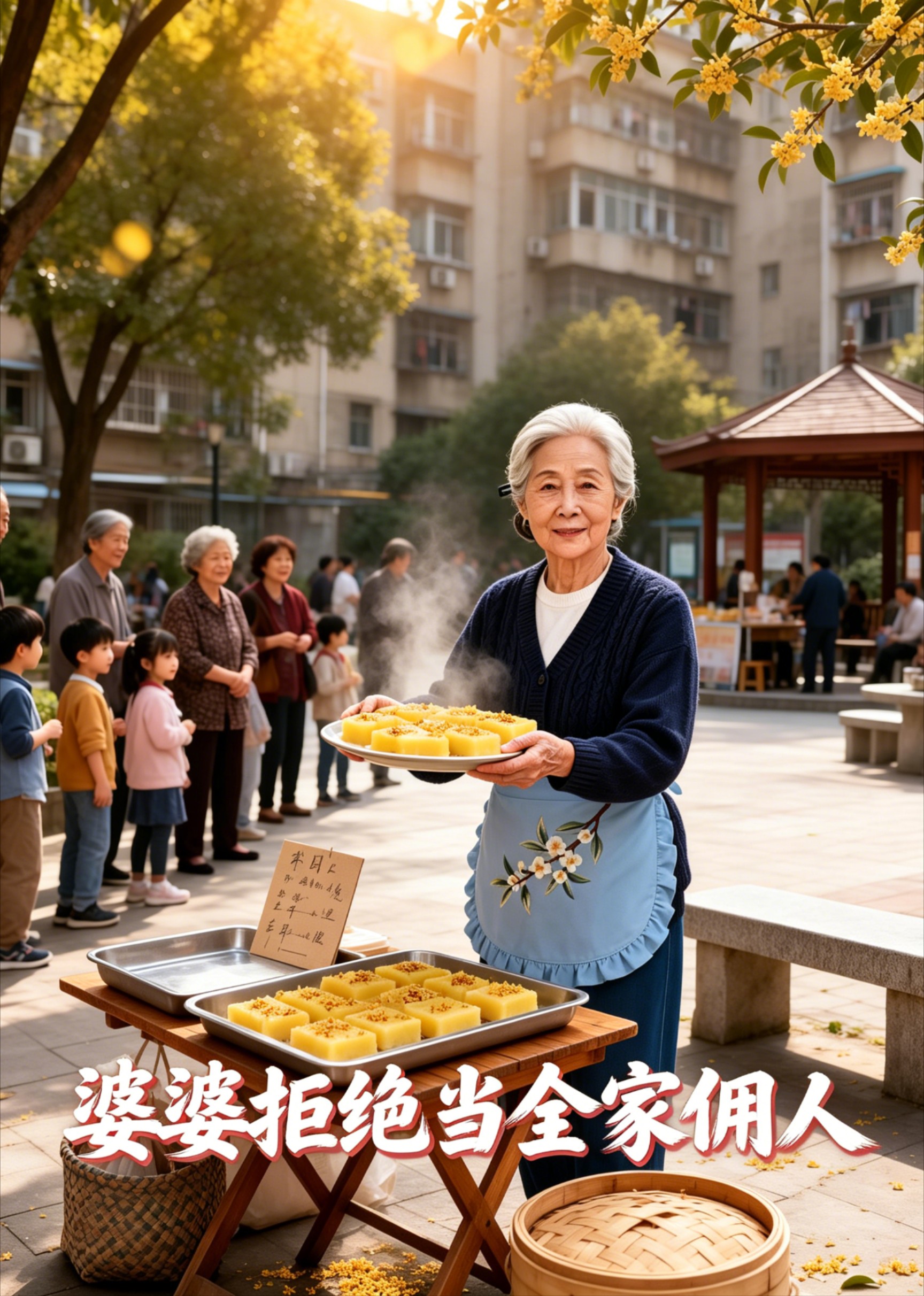 婆婆拒绝当全家佣人