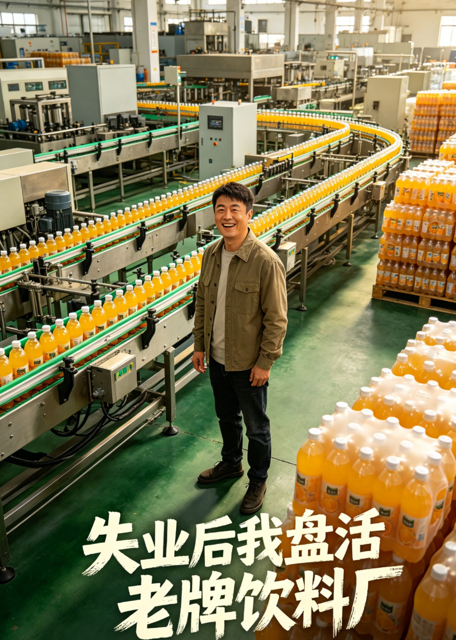 失业后我盘活老牌饮料厂