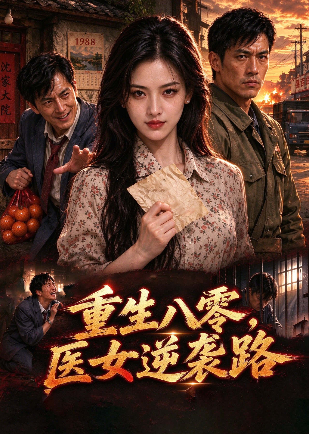 重生八零，医女逆袭路封面图