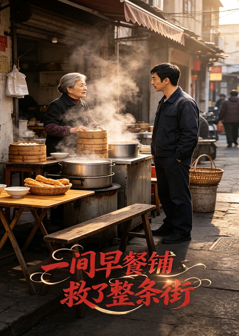 一间早餐铺救了整条街封面图