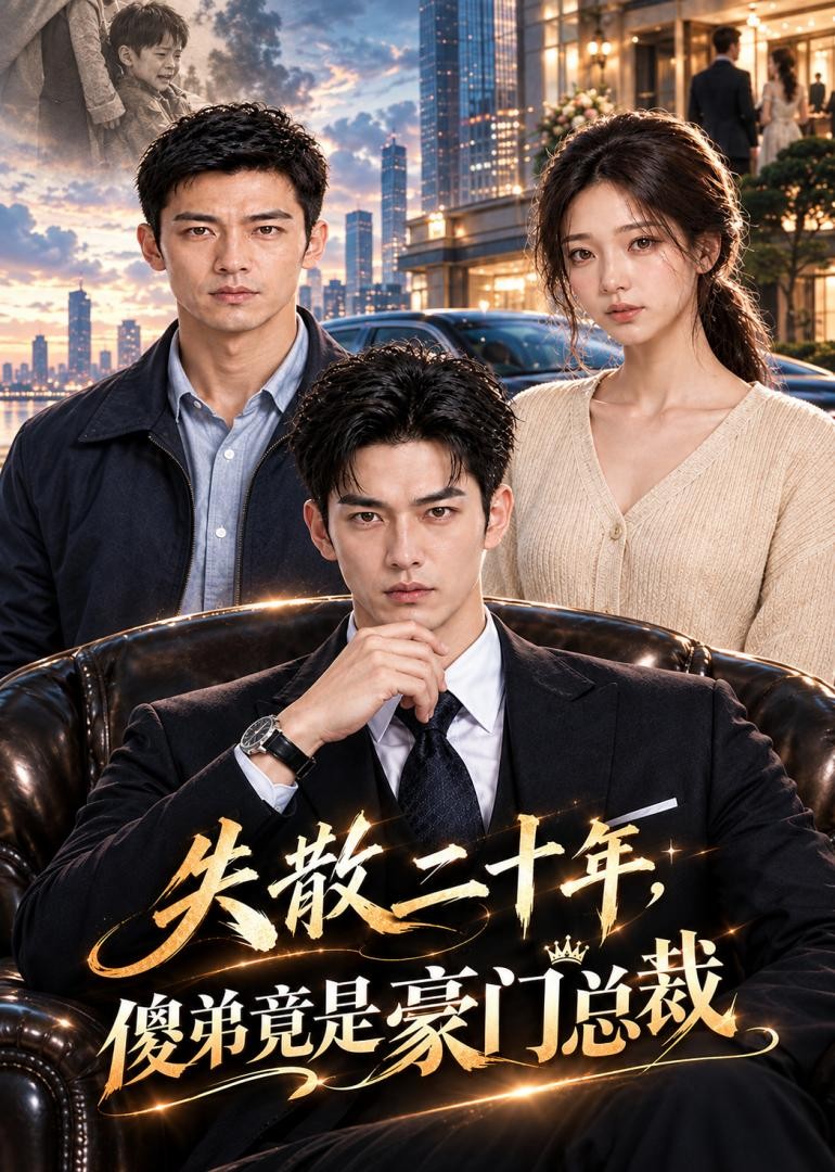 失散二十年，傻弟竟是豪门总裁封面图