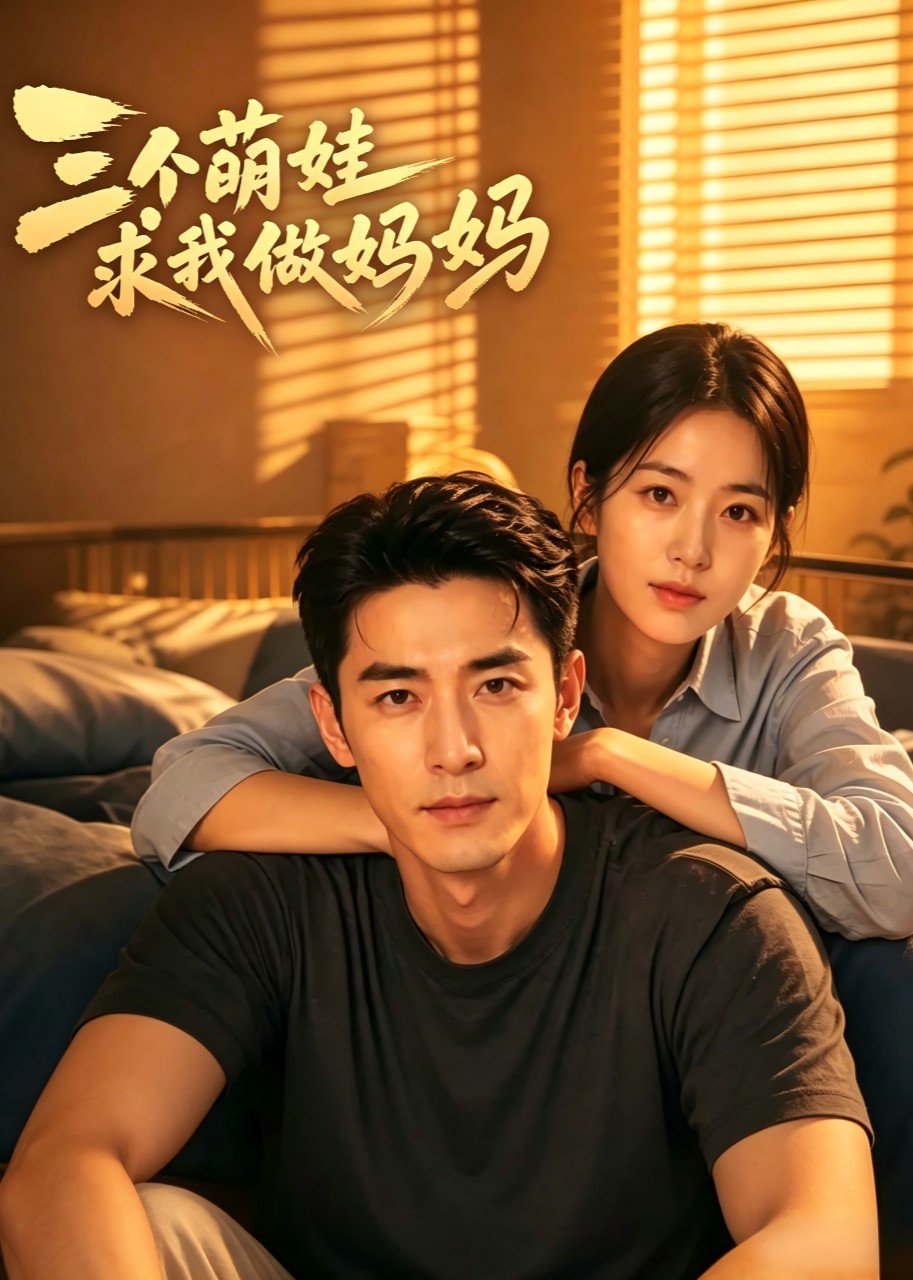 三个萌娃求我做妈妈