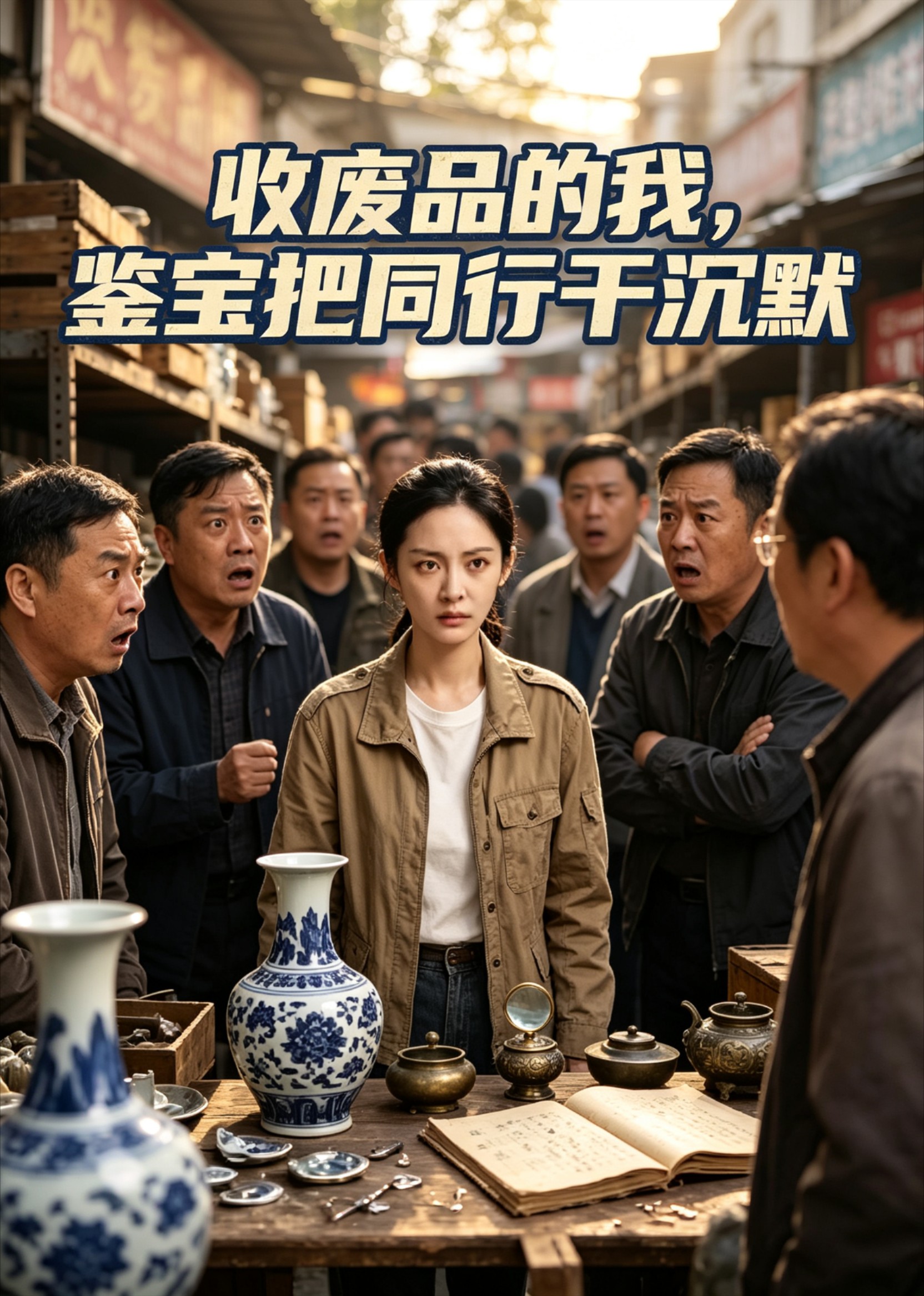 收废品的我，鉴宝把同行干沉默