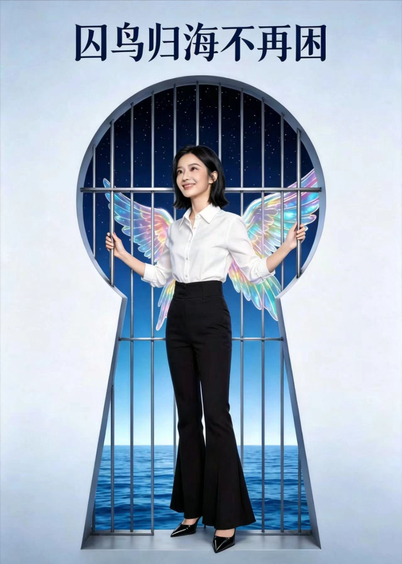 囚鸟归海不再困
