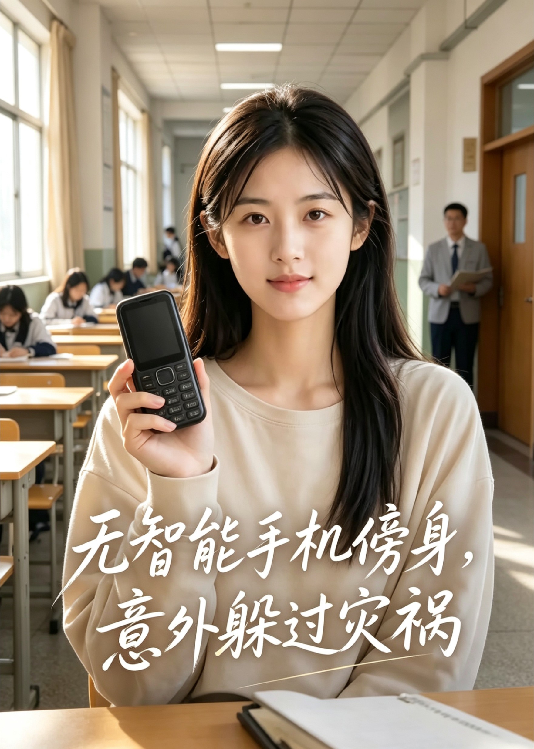 无智能手机傍身，意外躲过灾祸