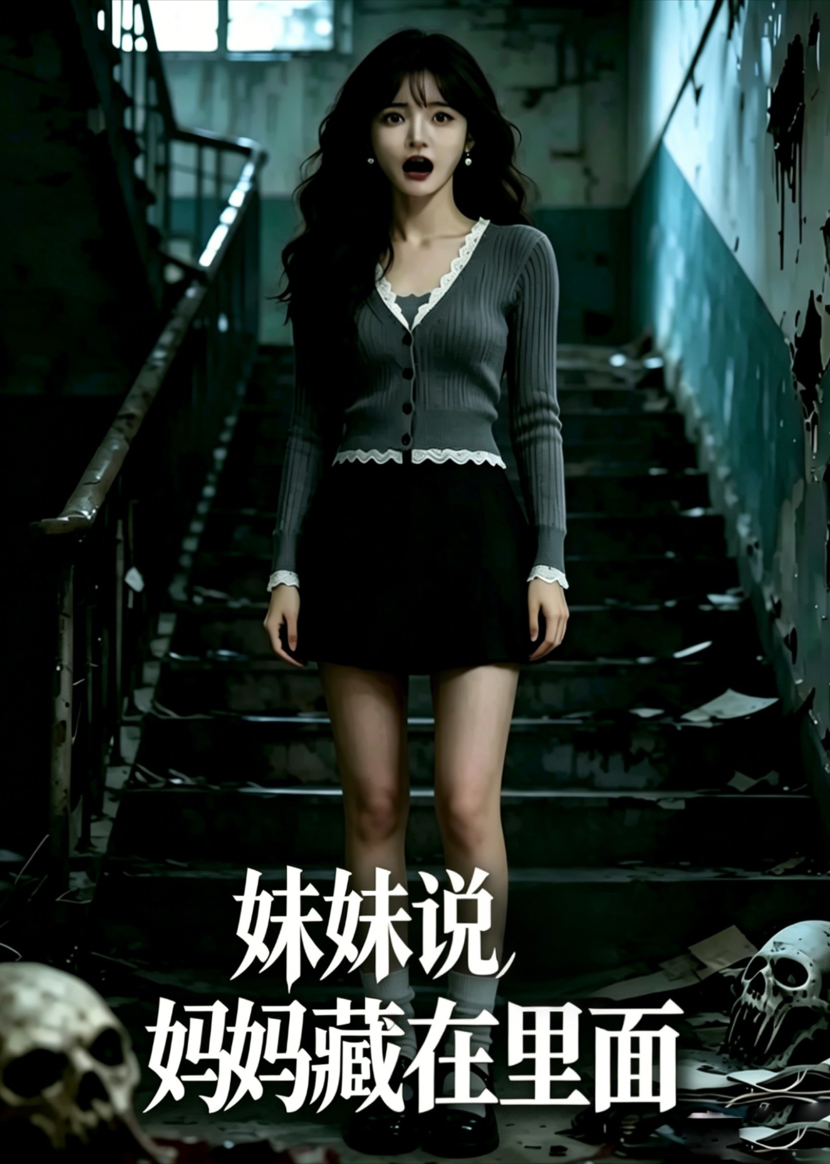 妹妹说妈妈藏在里面