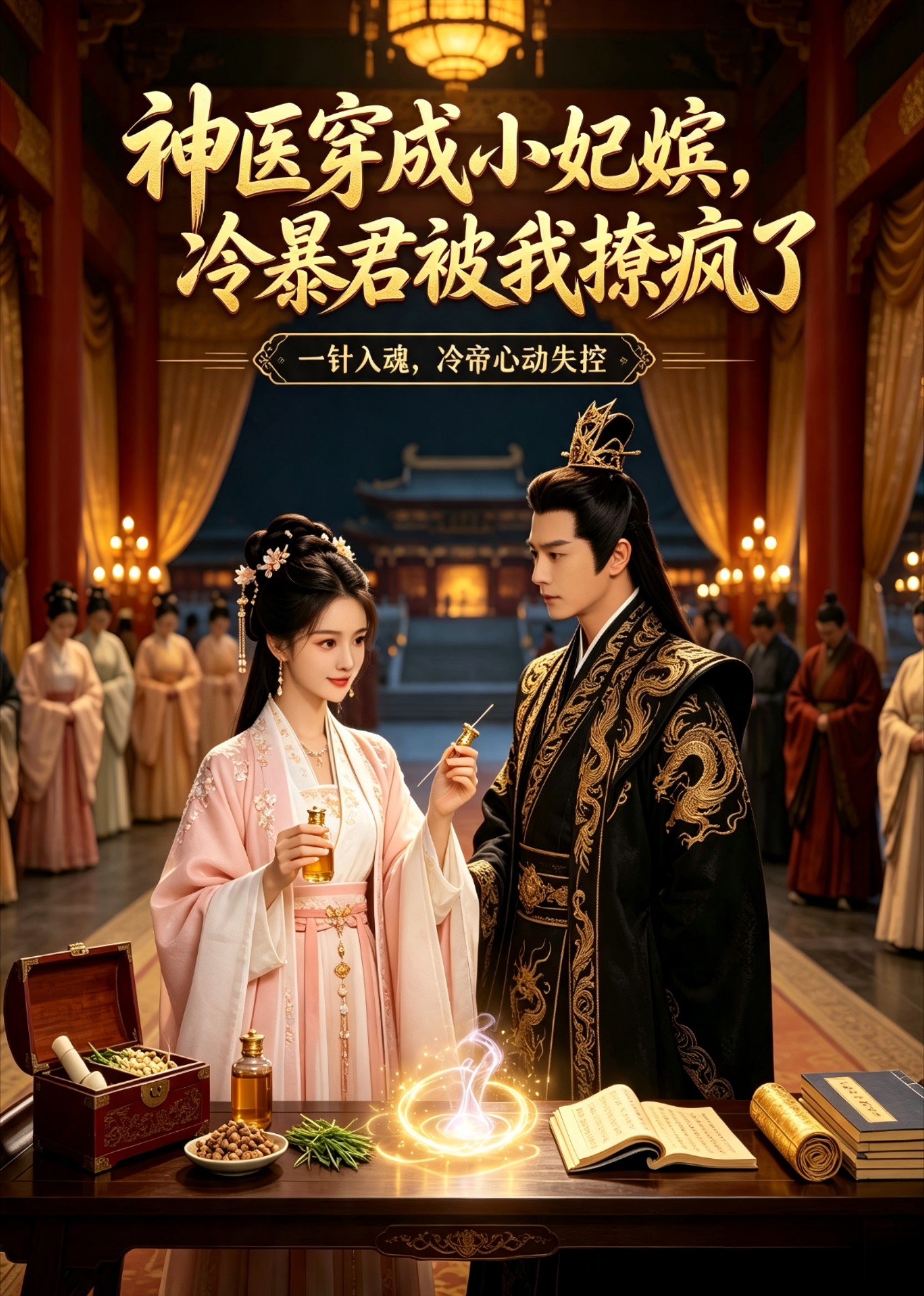 神医穿成小妃嫔，冷暴君被我撩疯了