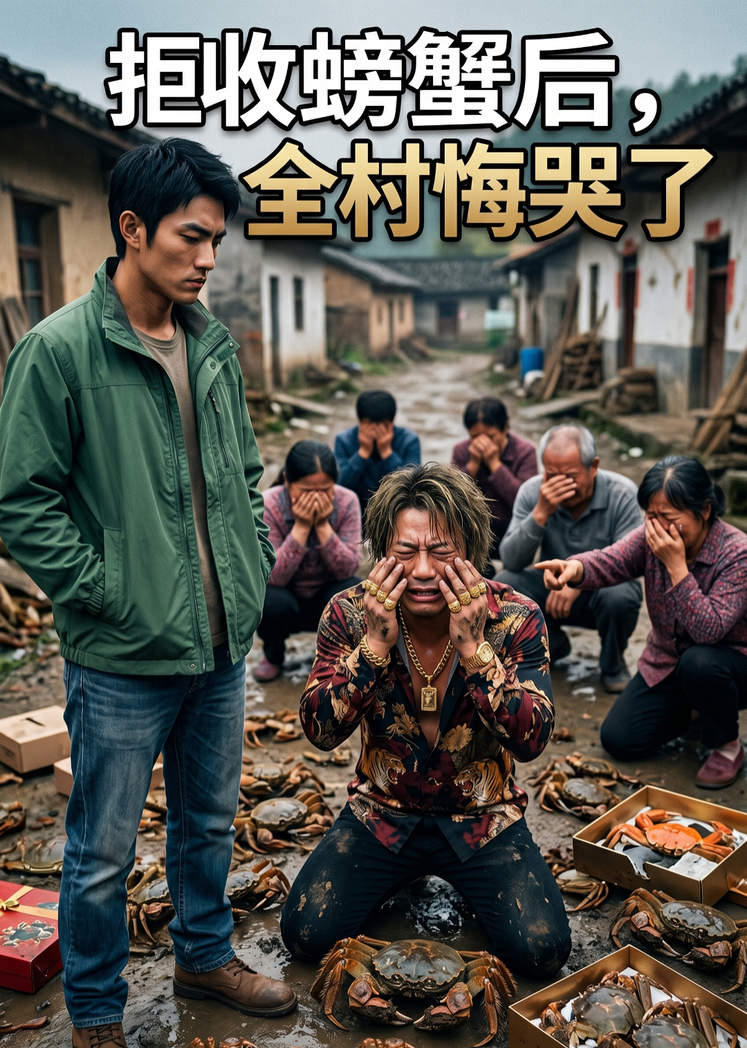 拒收螃蟹后，全村悔哭了
