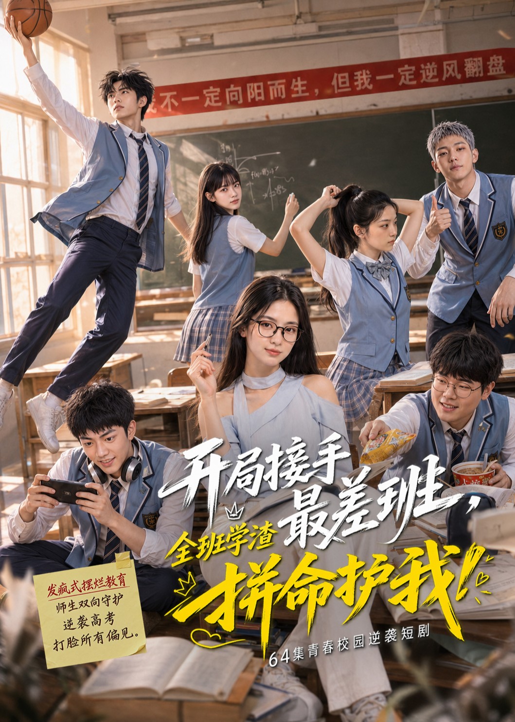 开局接手最差班，全班学渣拼命护我封面图