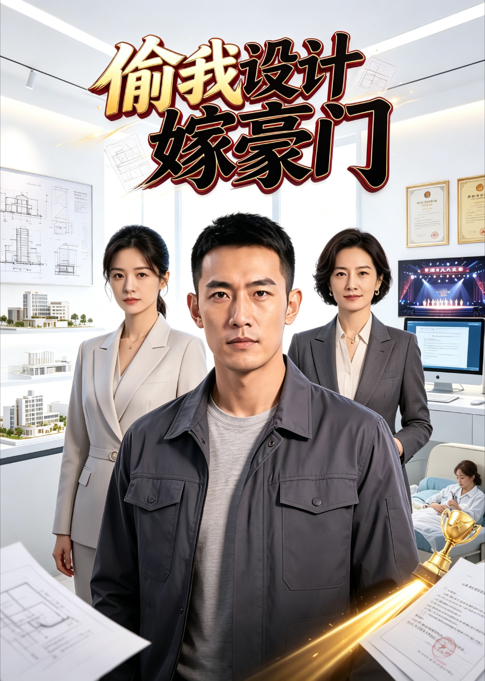 偷我设计嫁豪门封面图