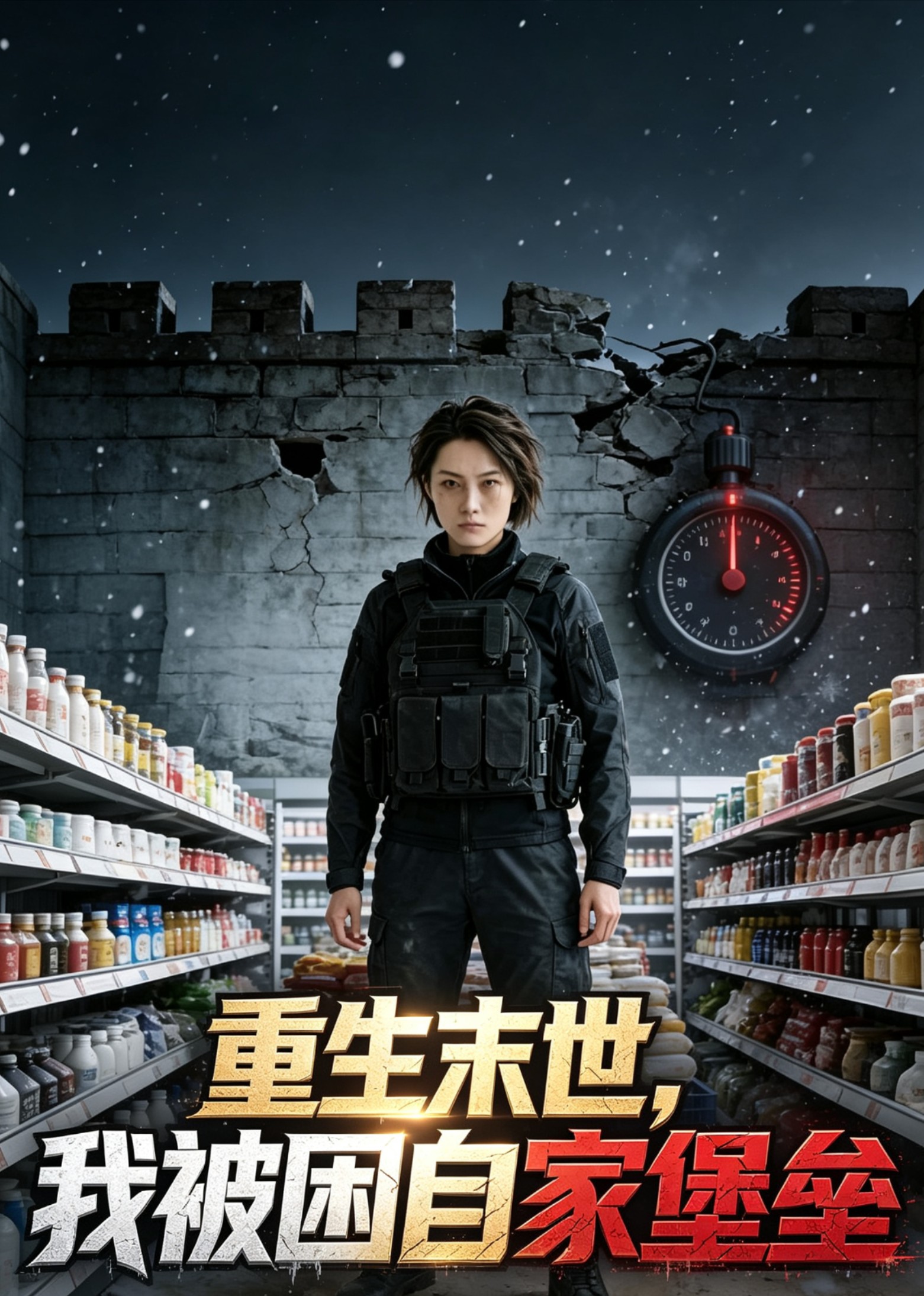重生末世，我被困自家堡垒封面图