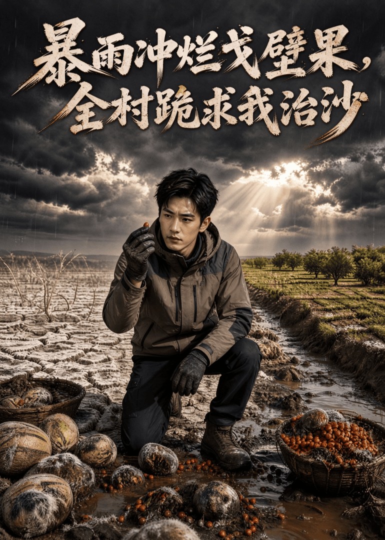 暴雨冲烂戈壁果，全村跪求我治沙封面图
