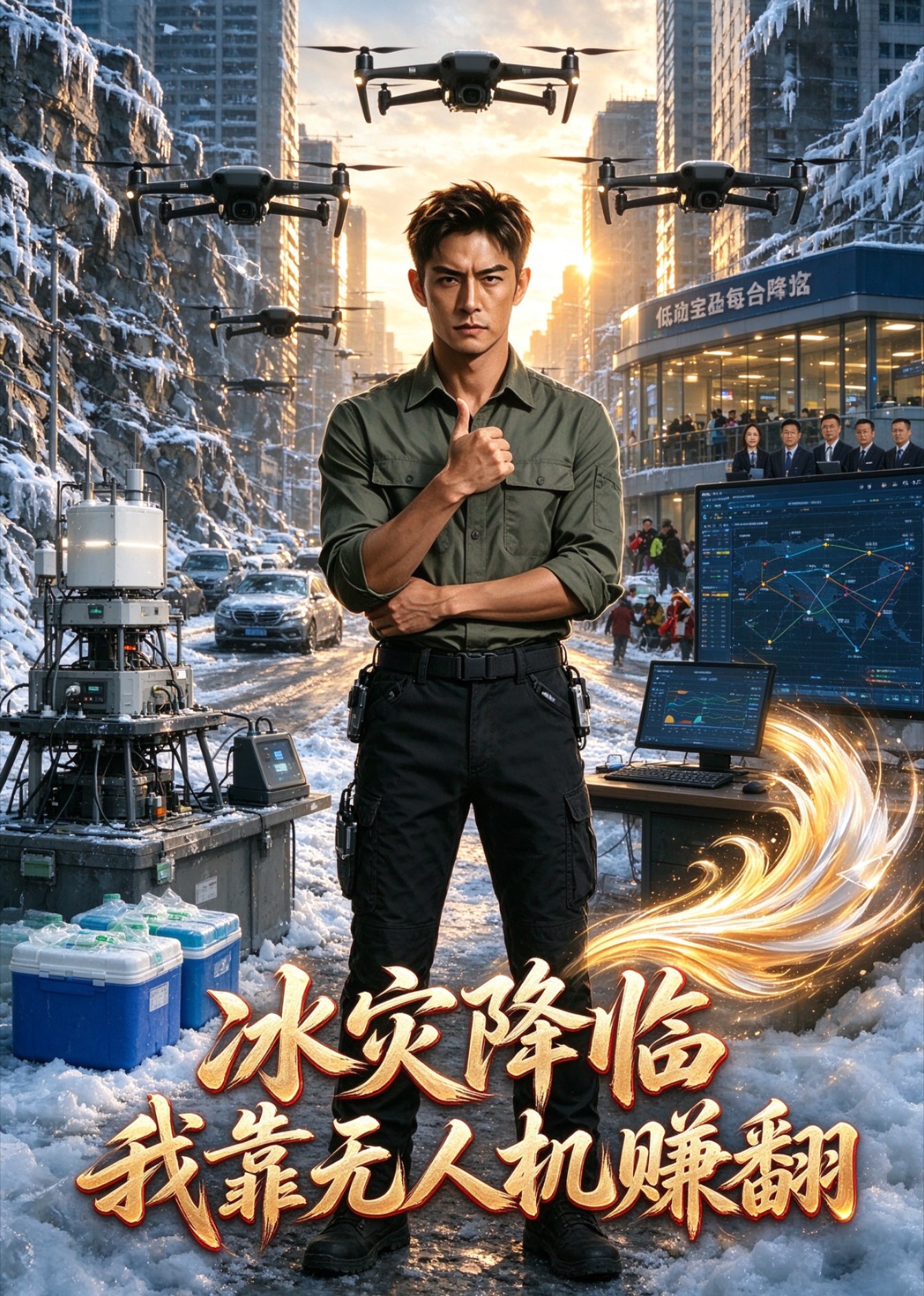 冰灾降临我靠无人机赚翻封面图