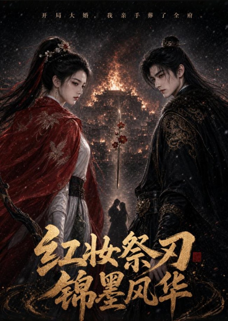 红妆祭刃，锦墨风华封面图