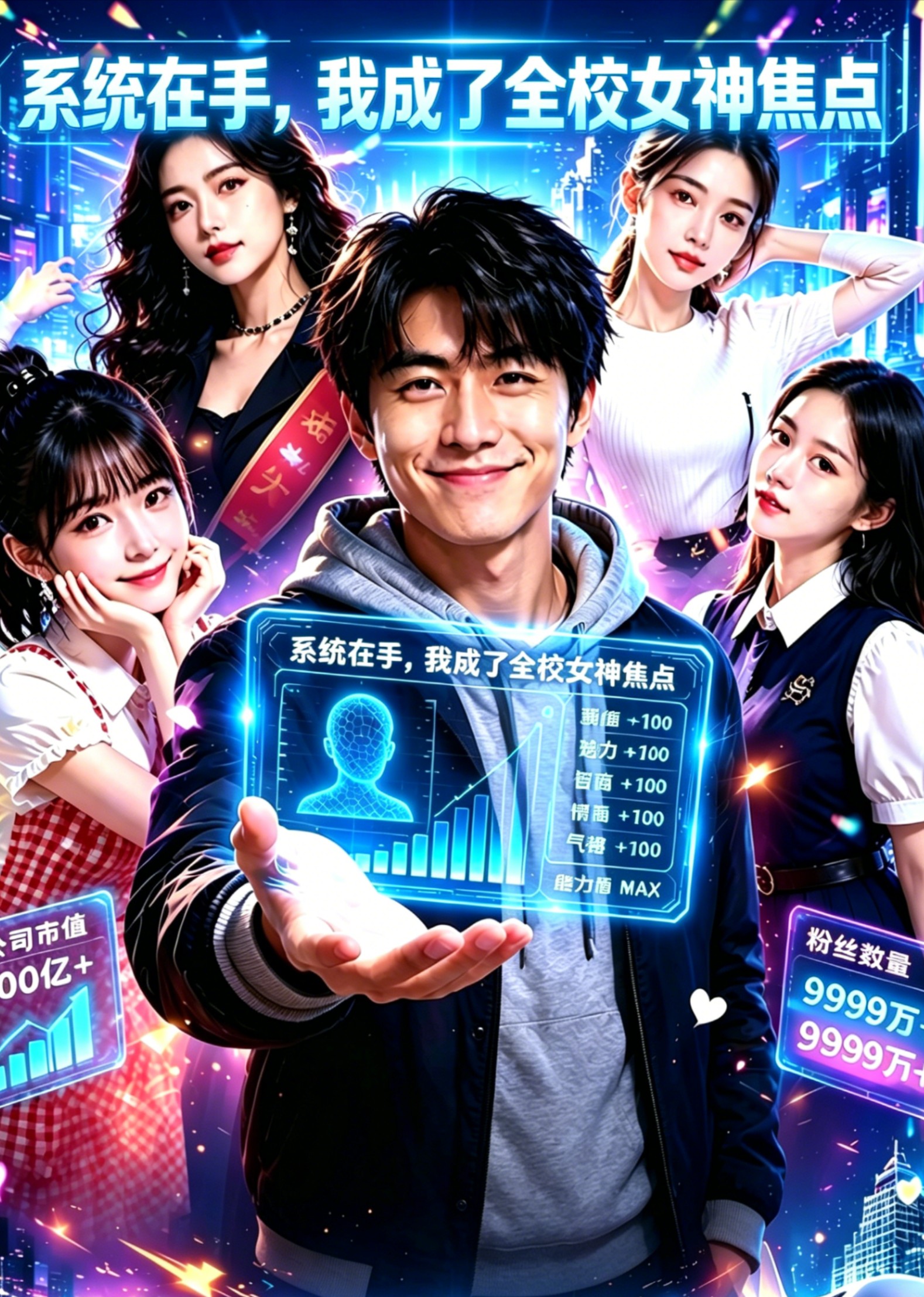系统在手，我成了全校女神焦点封面图