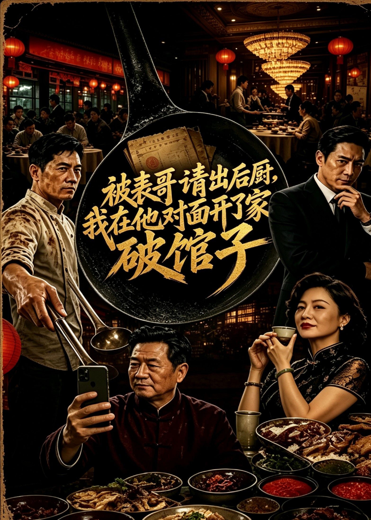 被表哥请出后厨，我在他对面开了家破馆子封面图