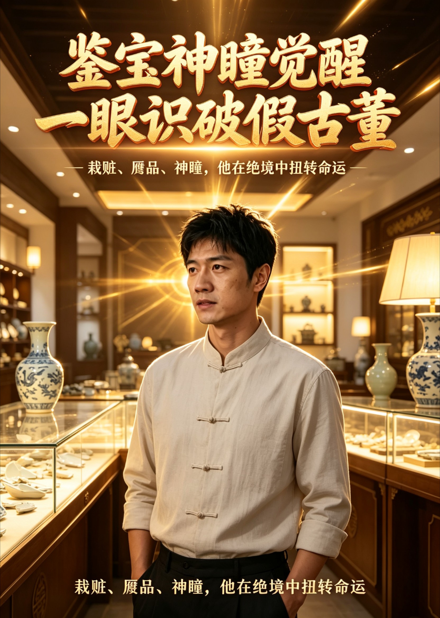 鉴宝神瞳觉醒一眼识破假古董