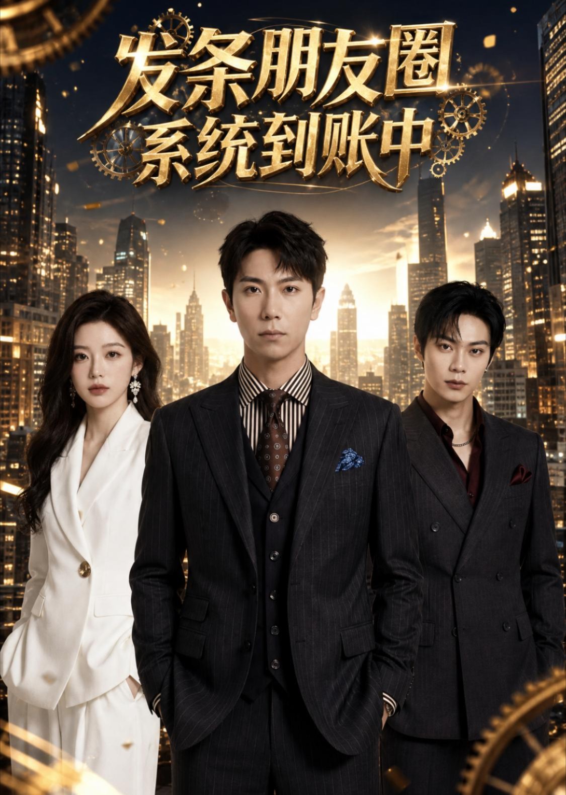 发条朋友圈，系统到账中