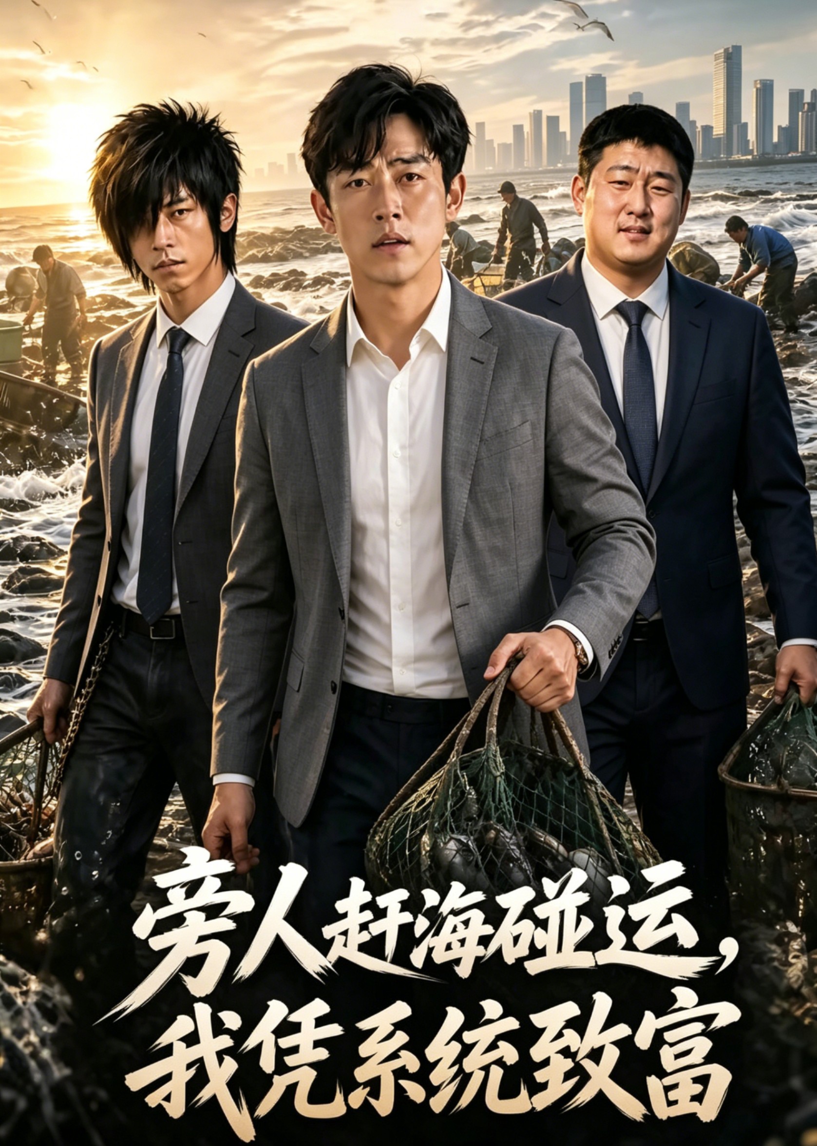 旁人赶海碰运，我凭系统致富
