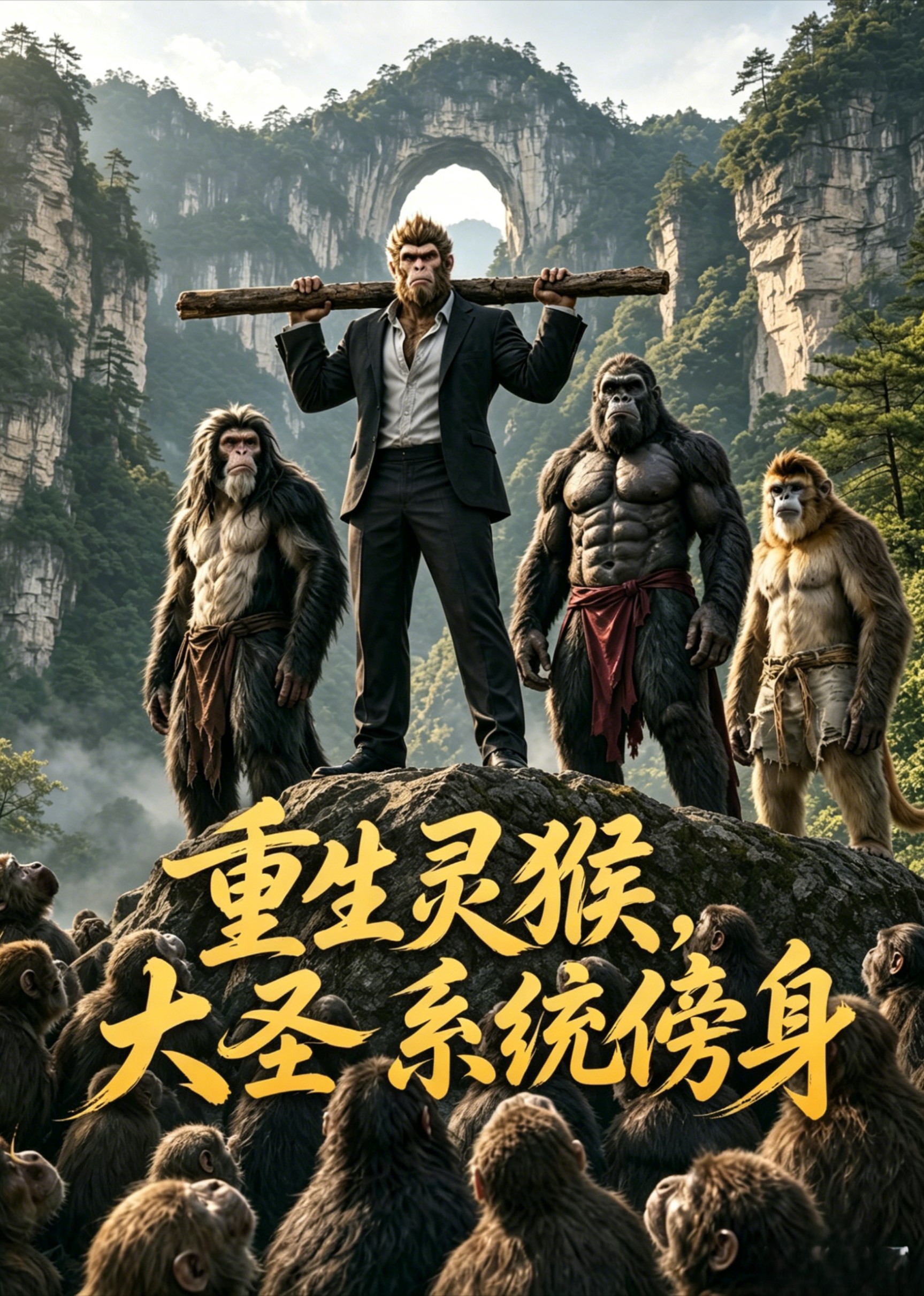 重生灵猴，大圣系统傍身