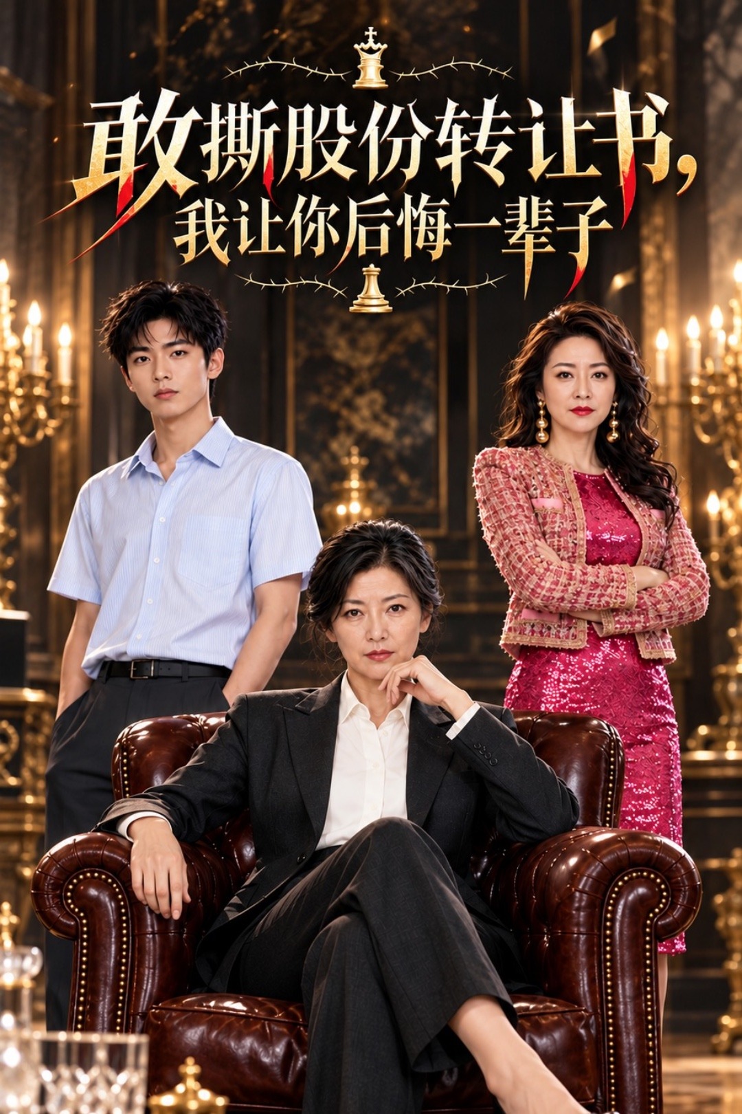 敢撕股份转让书，我让你后悔一辈子封面图