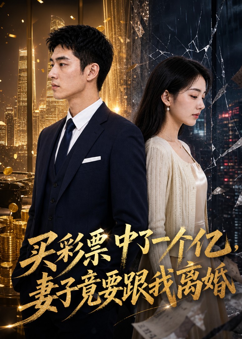 买彩票中了一个亿，妻子竟要跟我离婚封面图